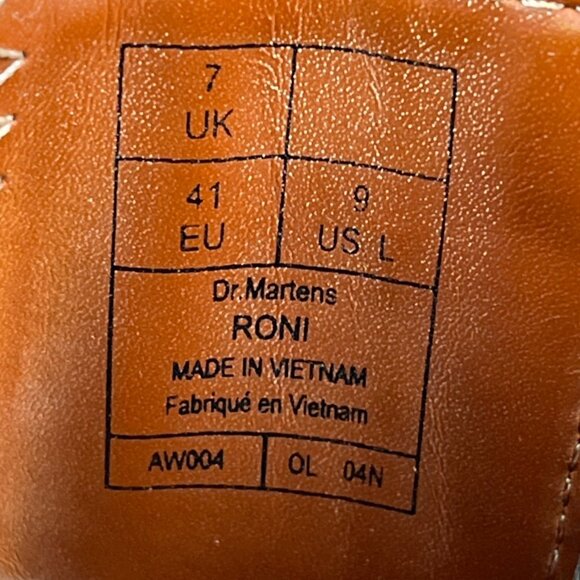 Dr. Martens Roni Women's Wine Shoes/Heeled Boots Sz 9 SKU 4697 - Picture 6 of 8